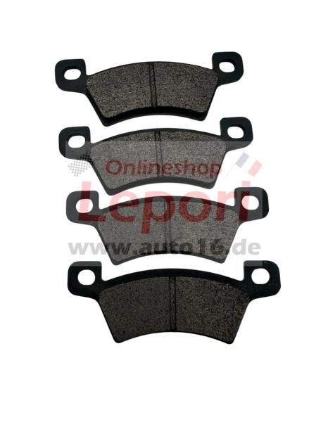 Satz Bremsklötze hinten Microcar MC1, MC2 Bremssattel seitlich - Zulieferer